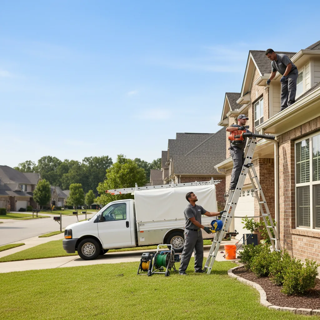 Home Gutter Service in Lupton, MI near me
